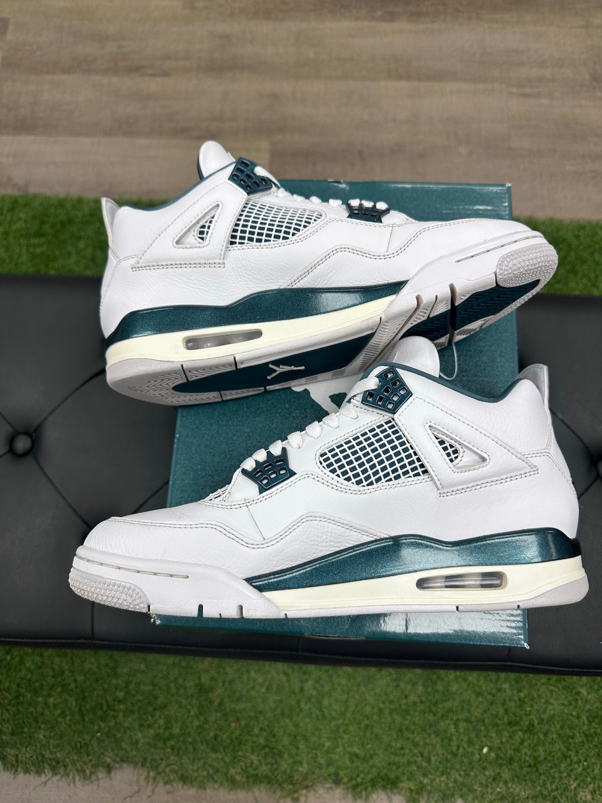 Jordan 4 Retro Oxidized Green