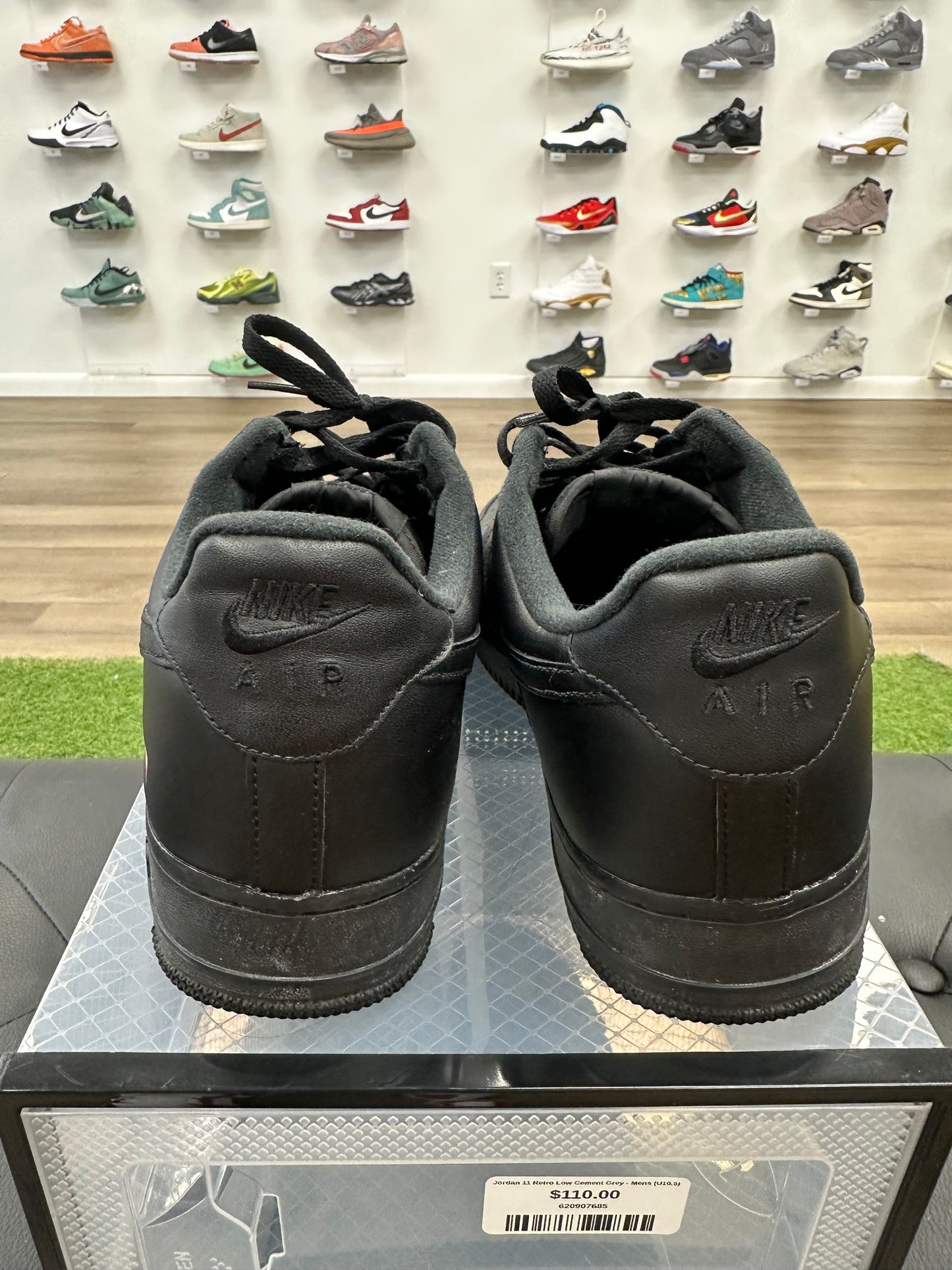 Nike Air Force 1 Low Supreme Black - Size 11.5 (U)