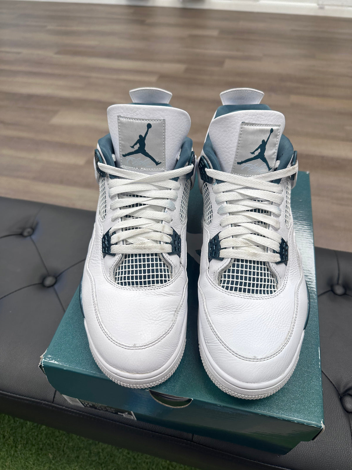 Jordan 4 Retro Oxidized Green