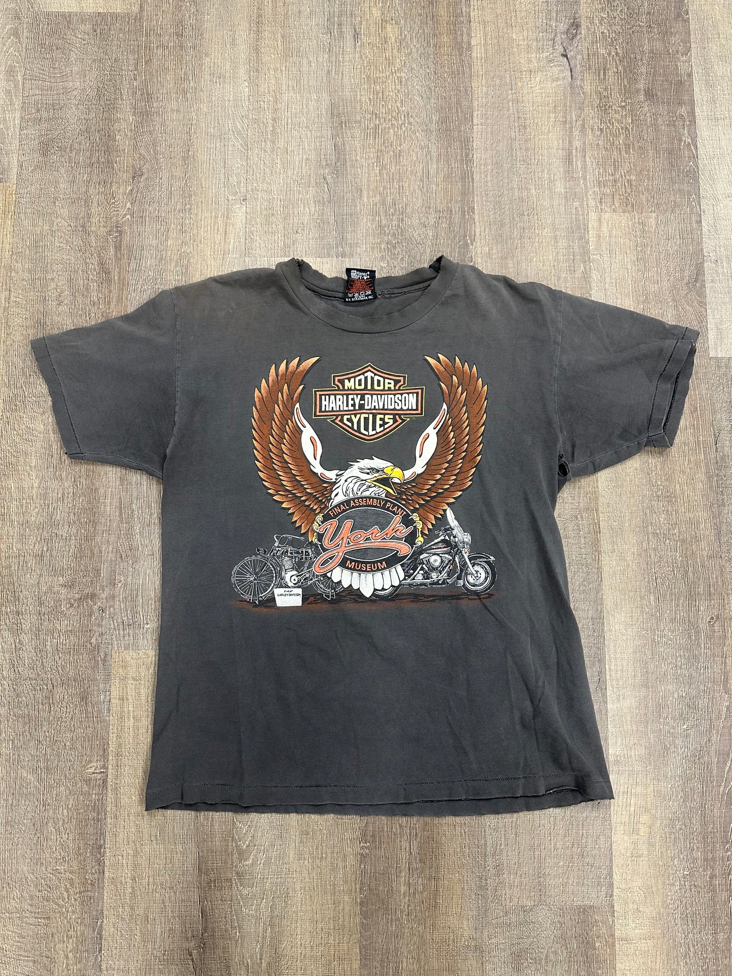 Vintage Harley Davidson York - Size Large (U)