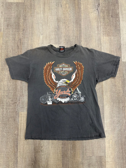 Vintage Harley Davidson York - Size Large (U)