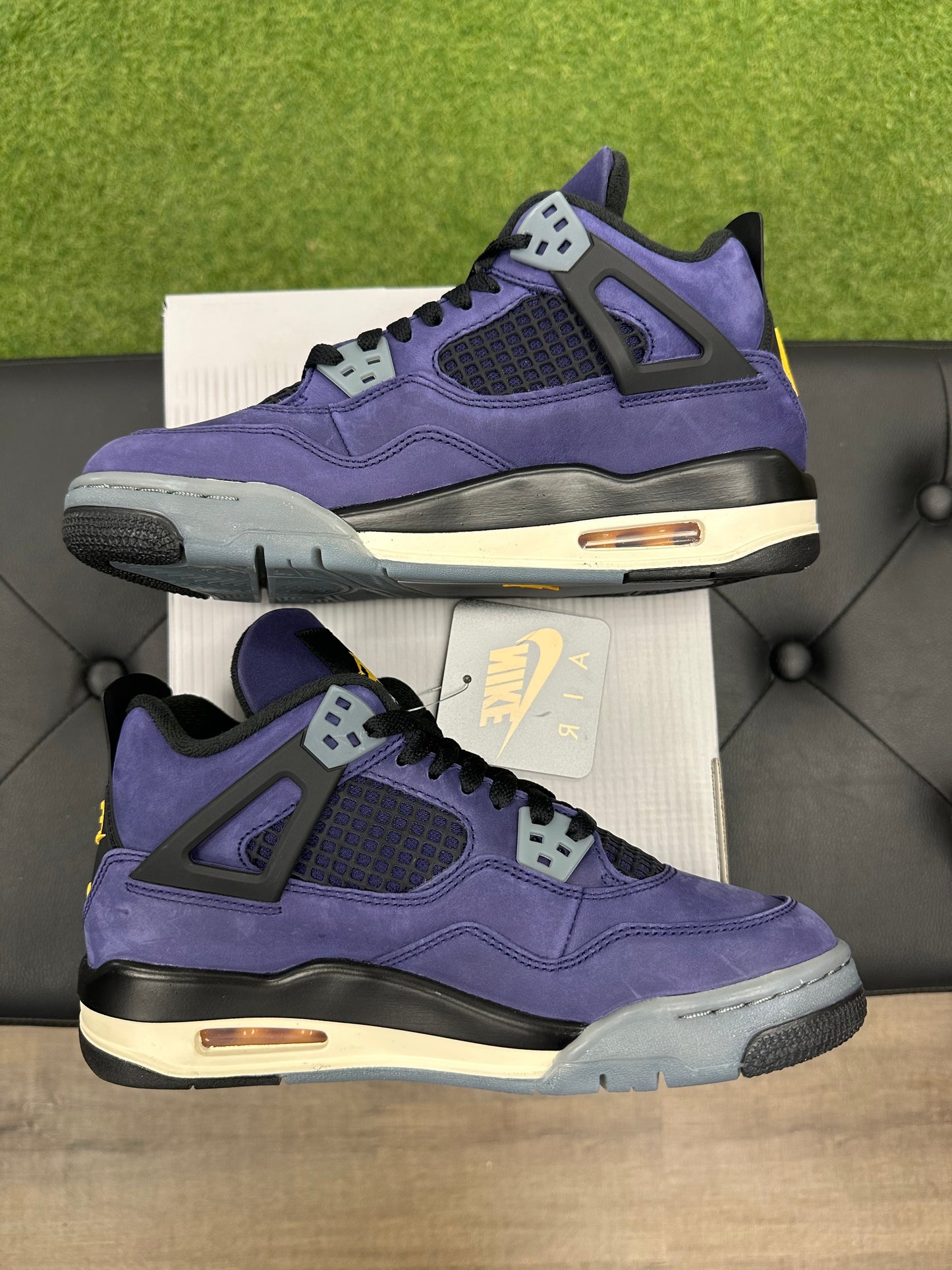 Jordan 4 Retro Lakers (GS) - Size 6