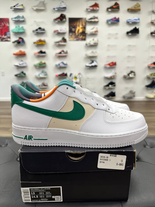 Nike Air Force 1 Low '07 LV8 White Malachite - Size 13