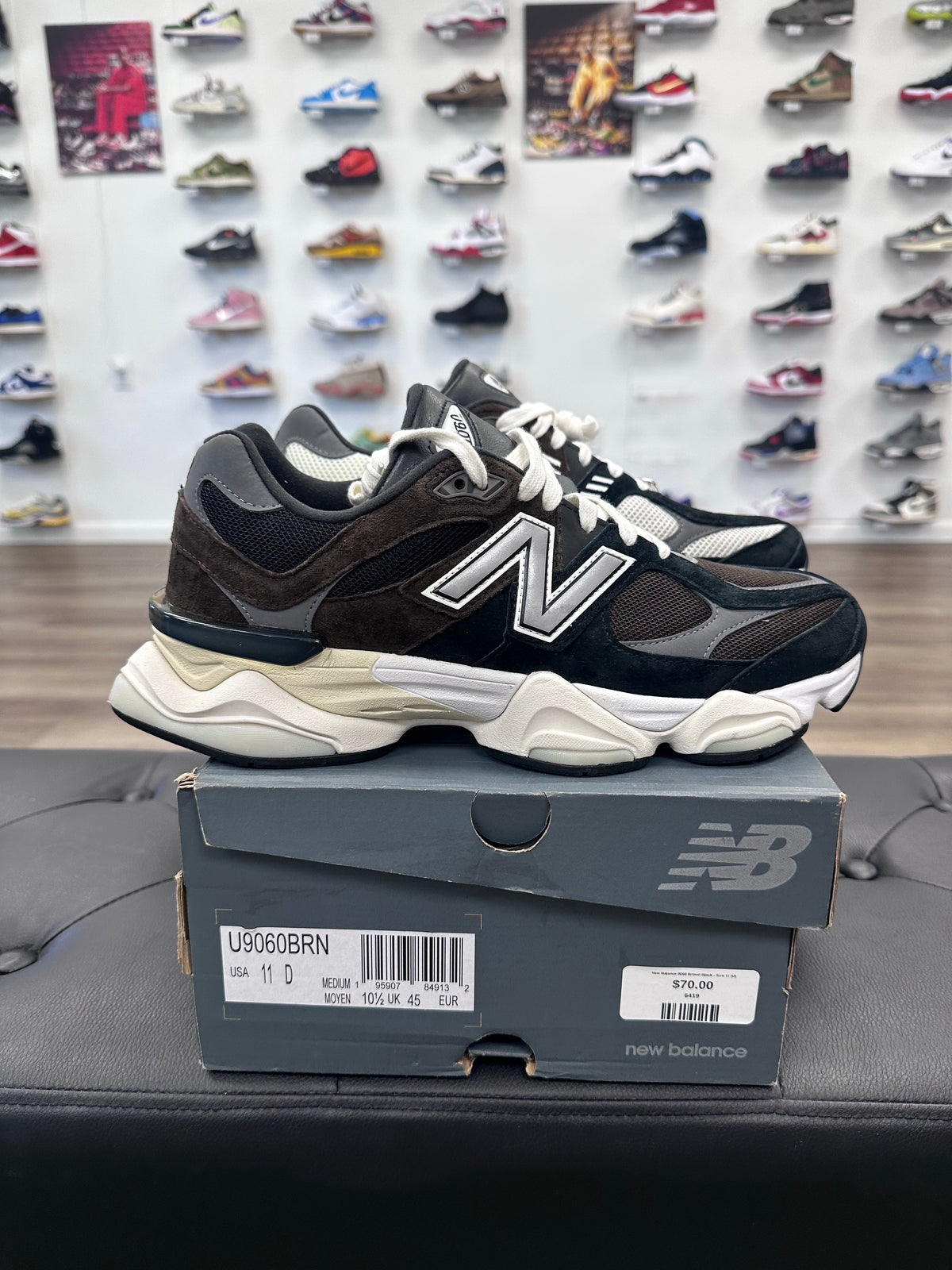 New Balance 9060 Brown Black