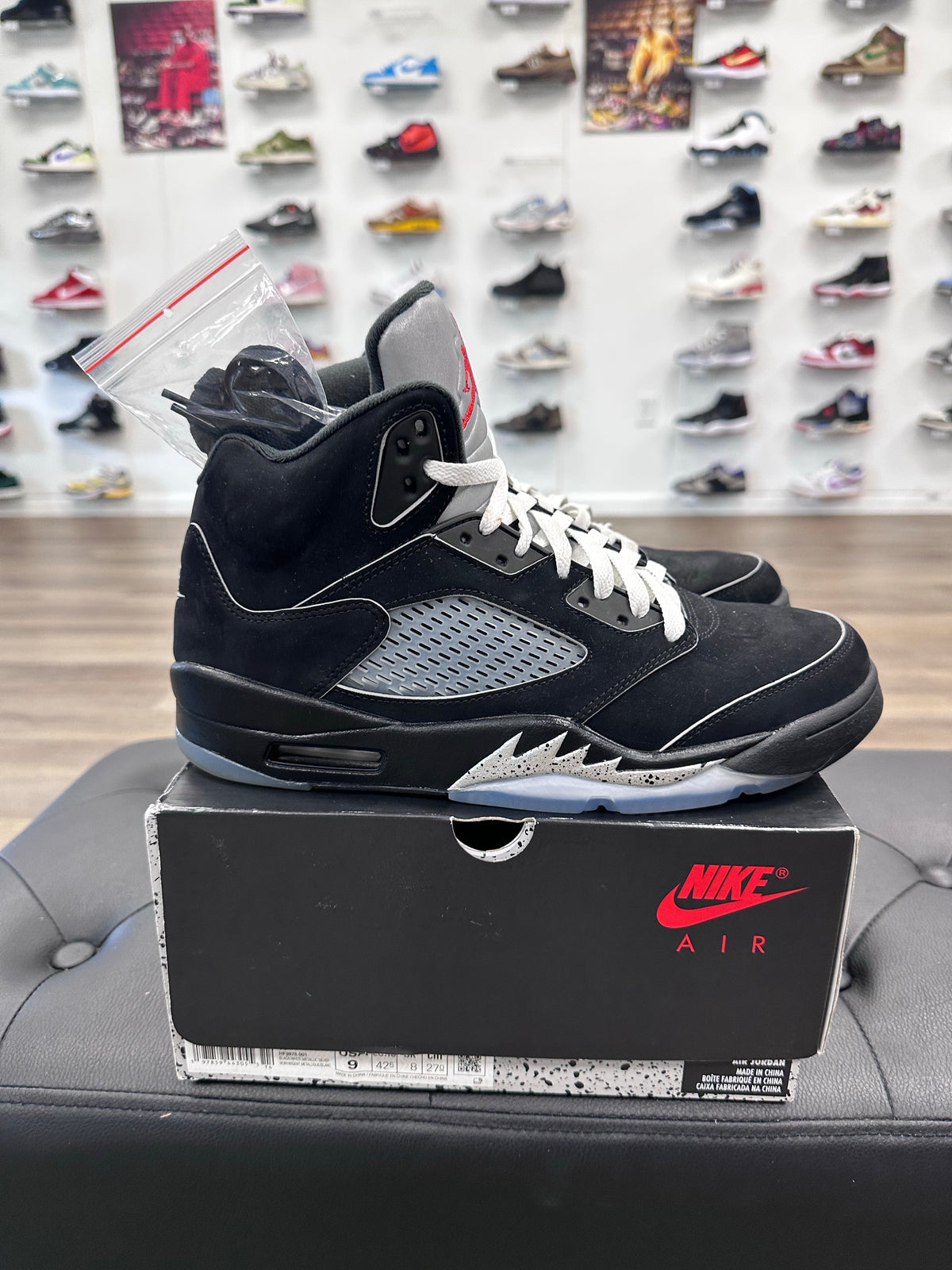 Jordan 5 Retro OG Black Metallic Reimagined
