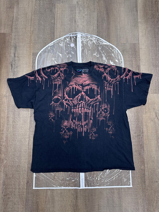 Acid Rain T-Shirt Black - Size 2XL (U)