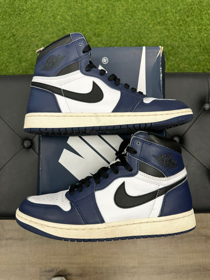 Jordan 1 Retro High OG Midnight Navy - Size 9 (U)