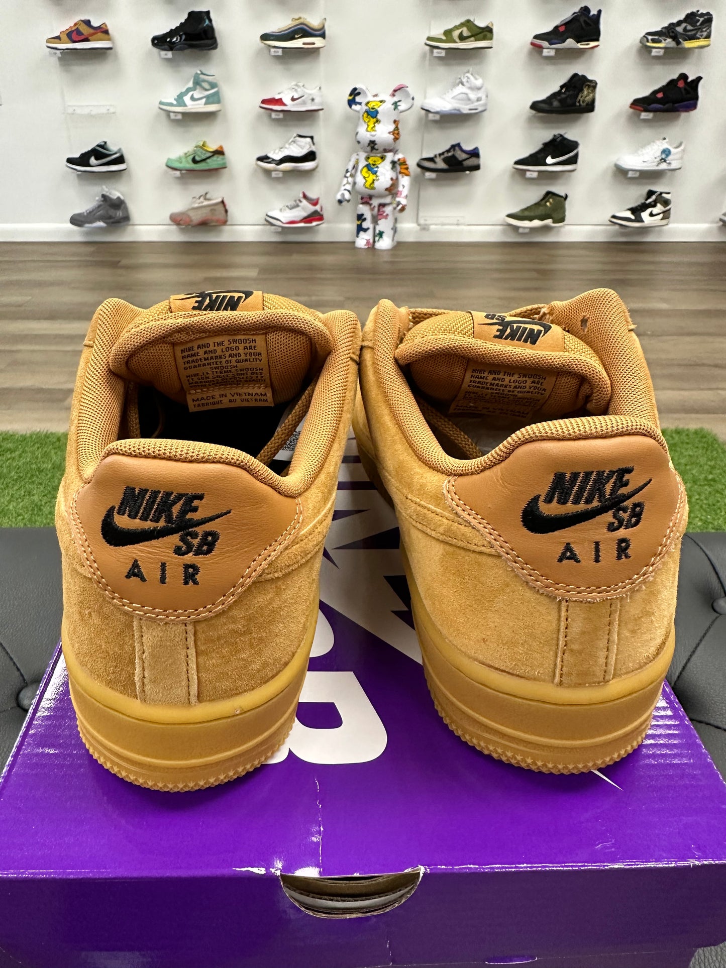 Nike Air Force 1 Low SB Flax - Size 12