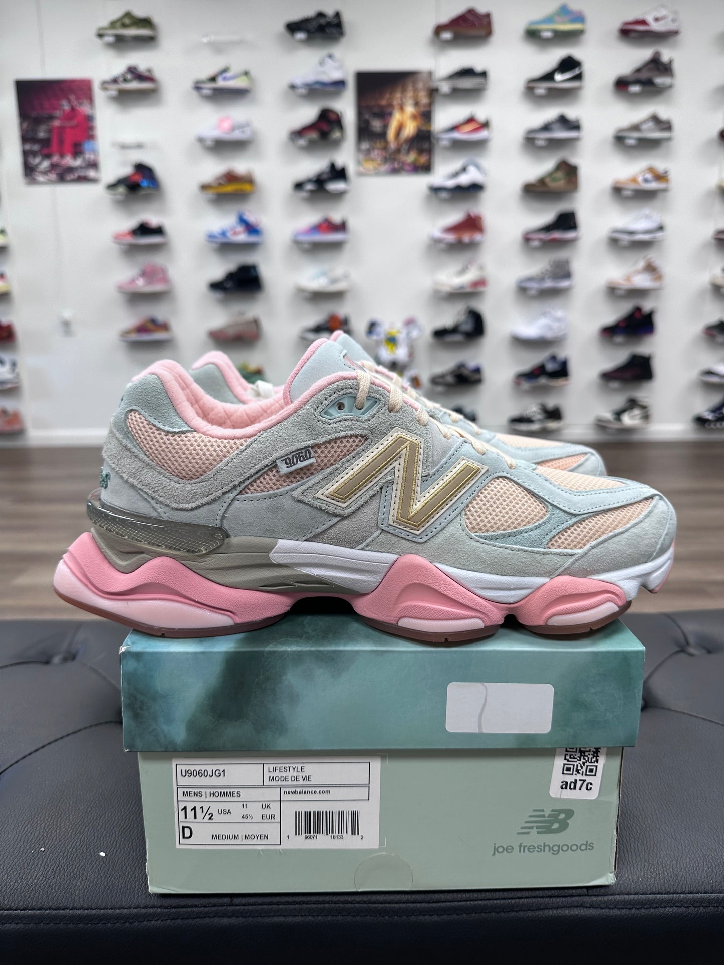 New Balance 9060 Joe Freshgoods Inside Voices Baby Shower Blue - Size 11.5 (U)