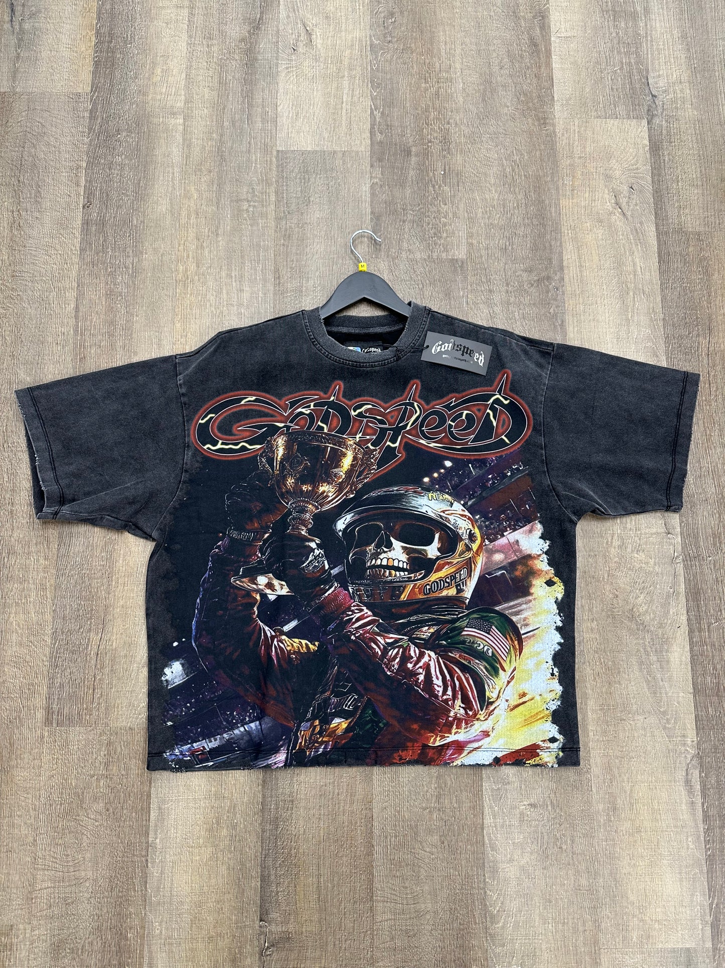 Godspeed Podium Dreams T-Shirt Black - Size Large