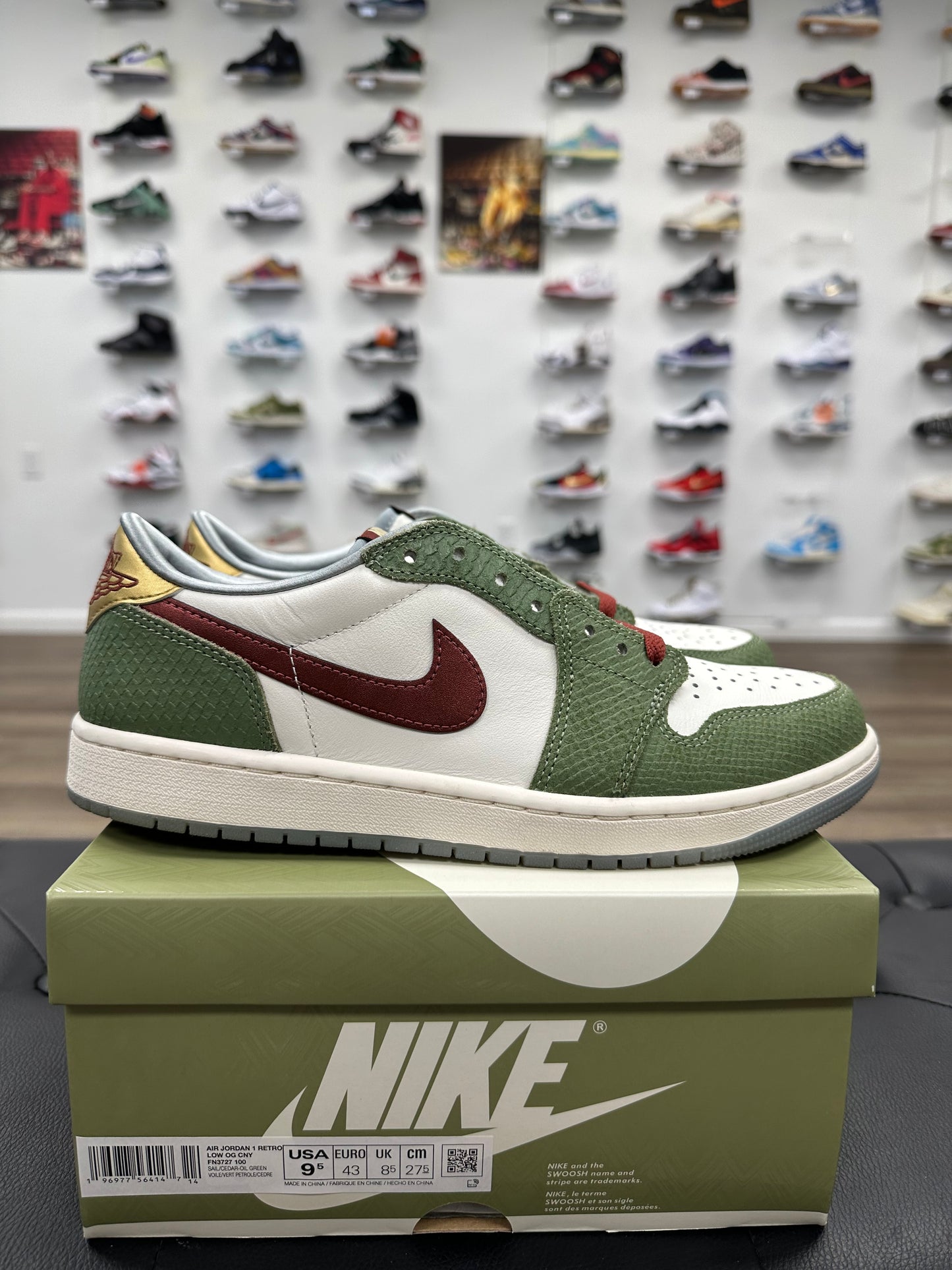 Jordan 1 Retro Low OG Year of the Dragon (2024) - Size 9.5 (U)