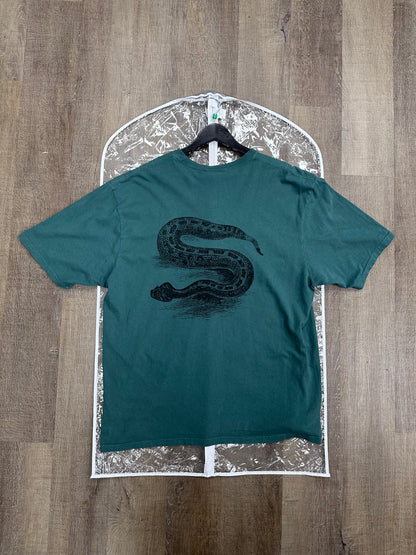 Stussy Snake T-Shirt Green - Size XL (U)