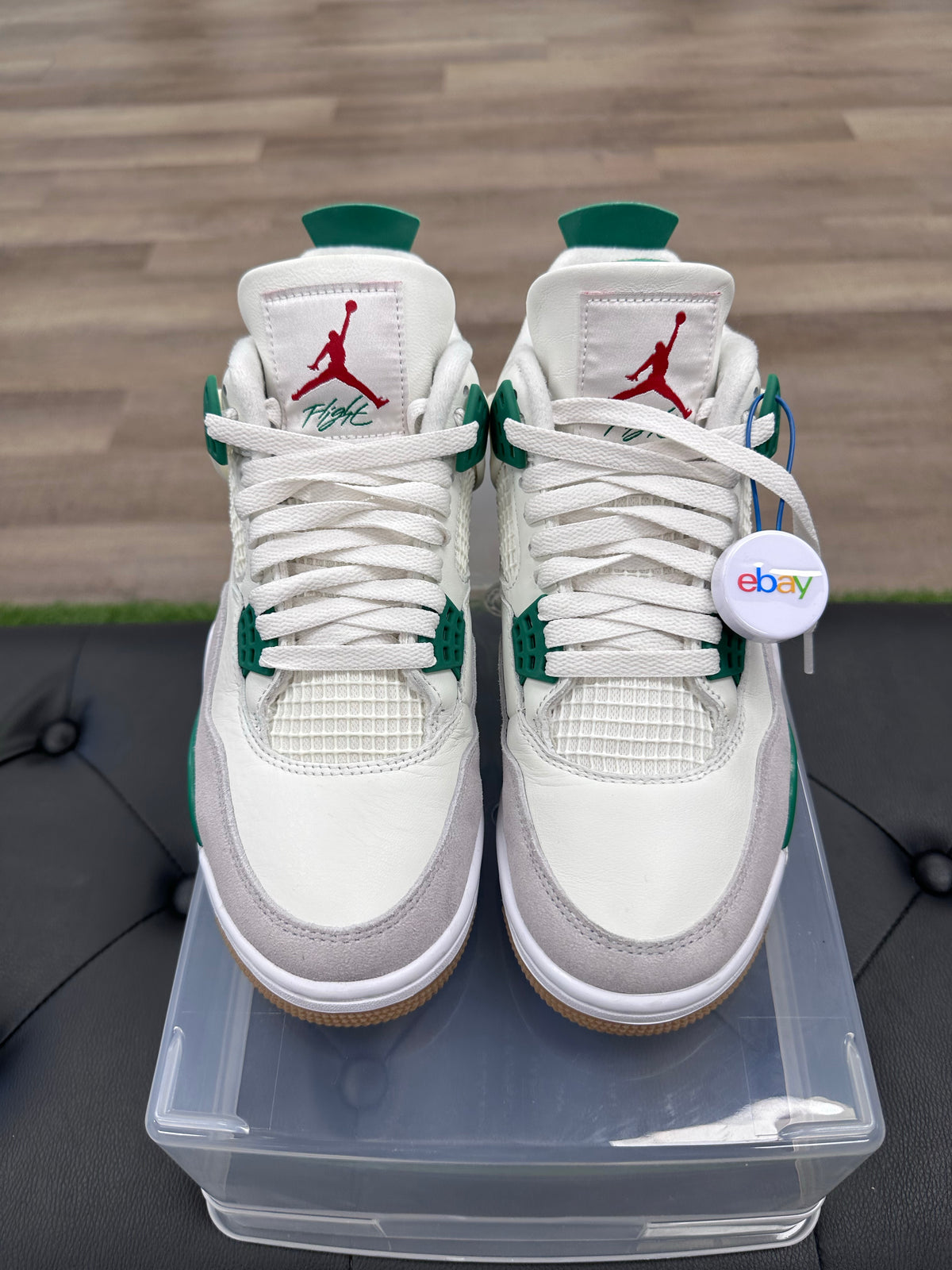 Jordan 4 Retro SB Pine Green