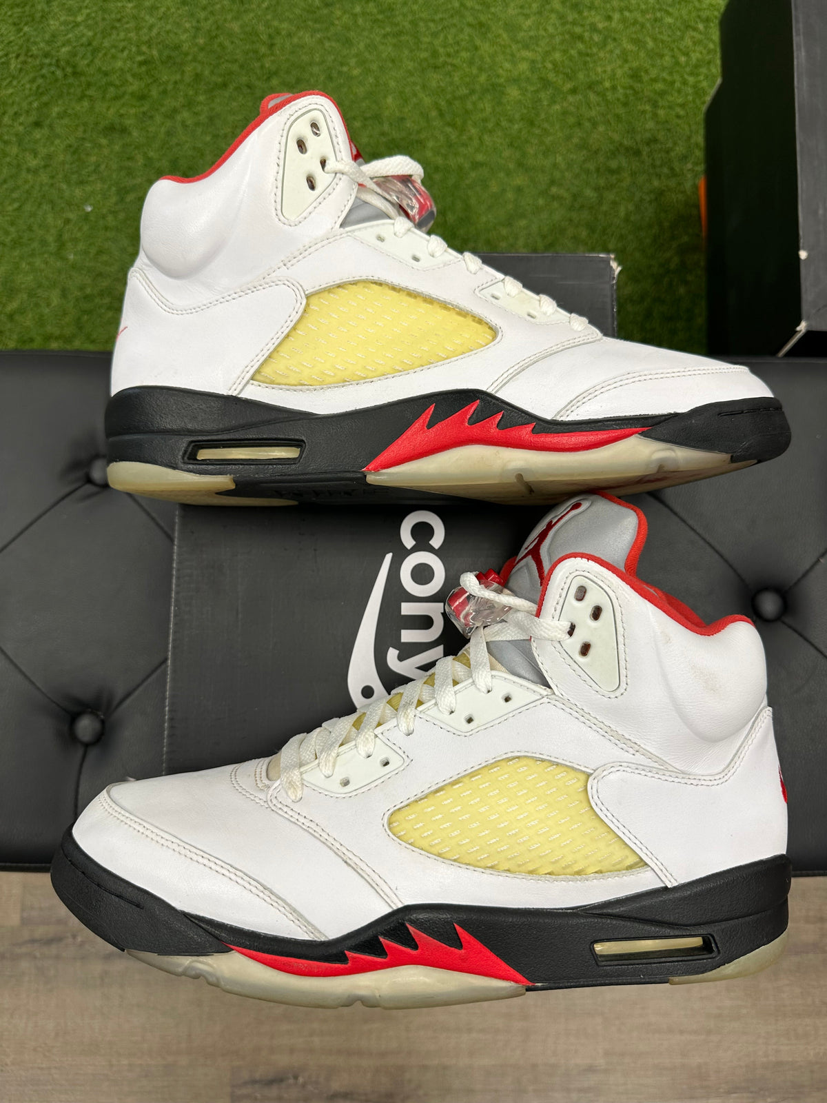 Jordan 4 Retro Fire Red Mars Blackmon
