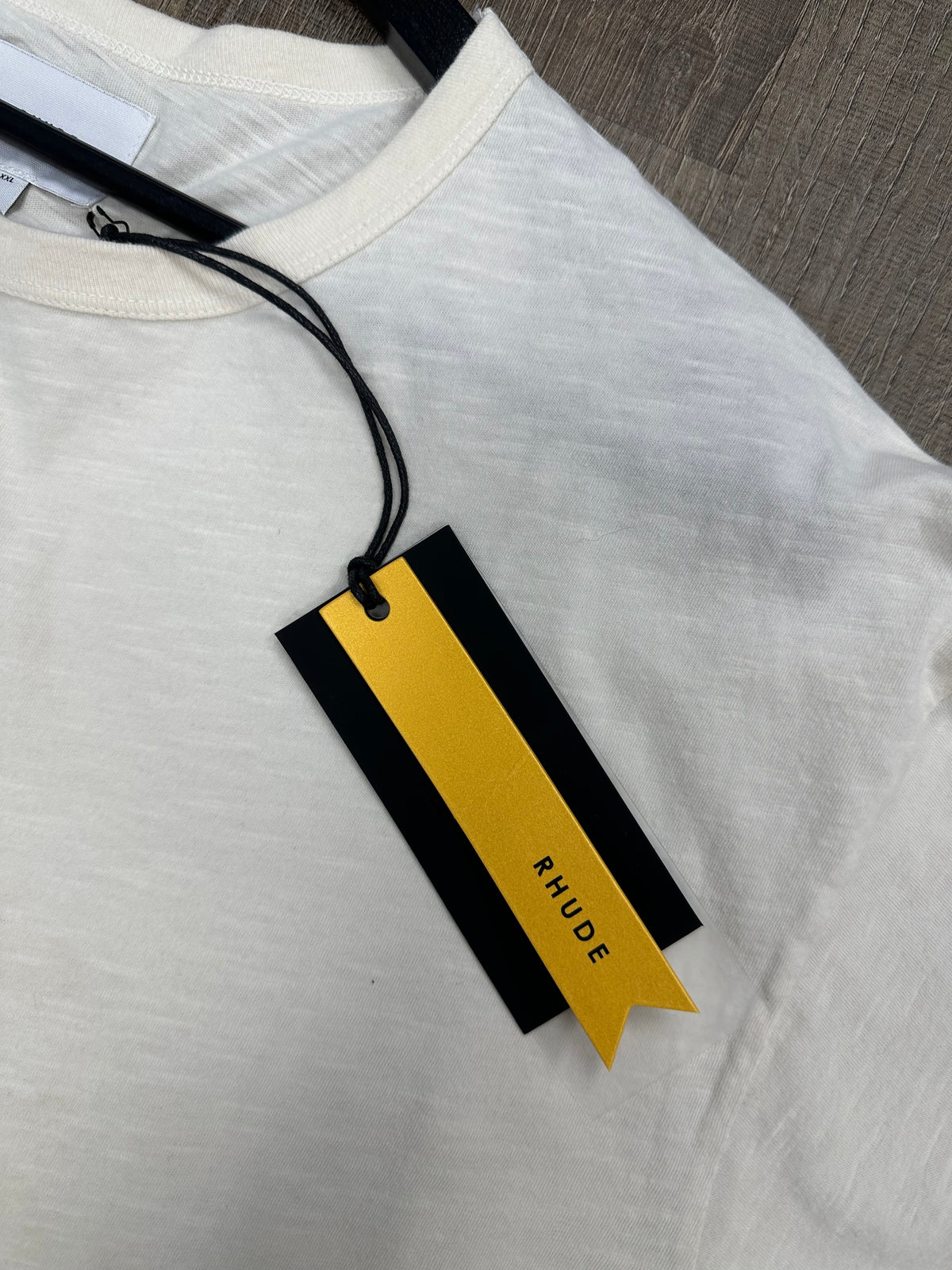 RHUDE T-Shirt Cream