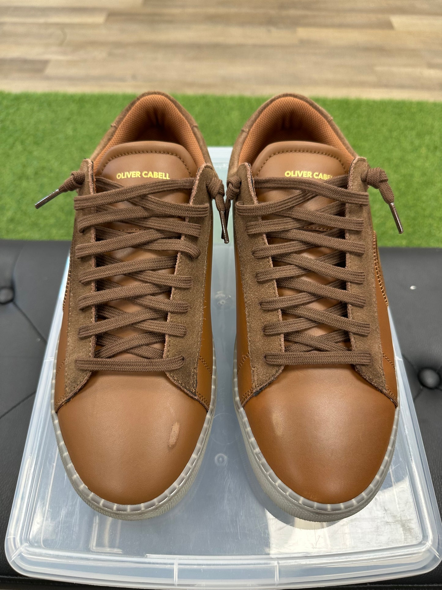 Oliver Carbell Low 1 Bown Leather - Size 10 (U)