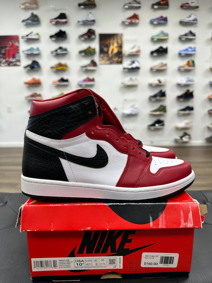 Jordan 1 Retro High Satin Snake Chicago - Size 9