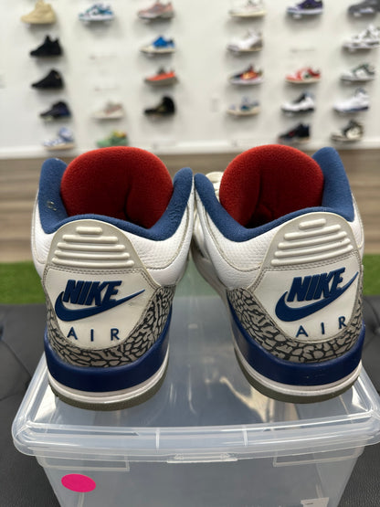 Jordan 3 Retro True Blue (2016) - Size 10.5 (U)