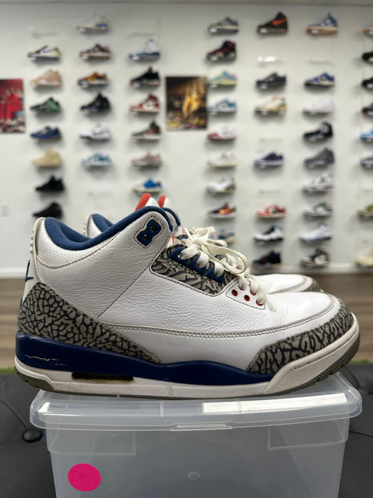 Jordan 3 Retro True Blue (2016) - Size 10.5 (U)