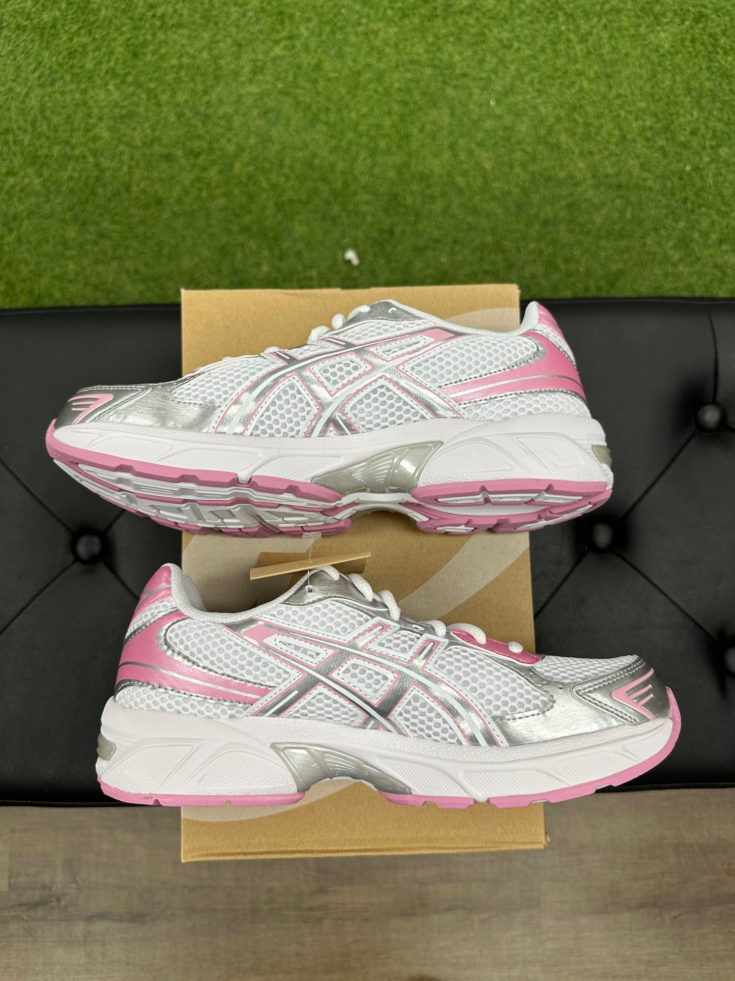 Asics Gel-1130 White Pure Silver Pink (Women's) - Size 8