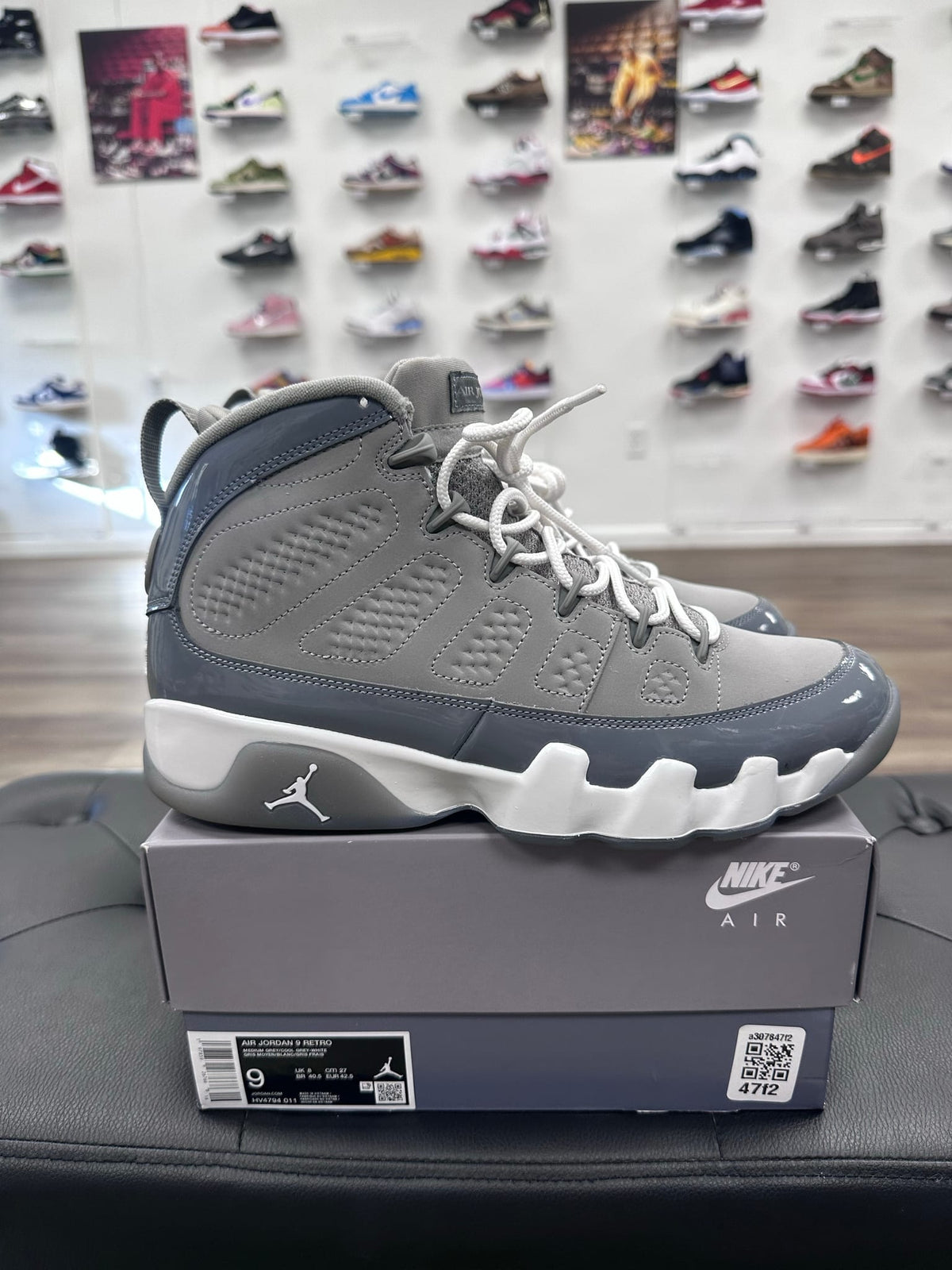 Jordan 9 Retro Cool Grey (2025)
