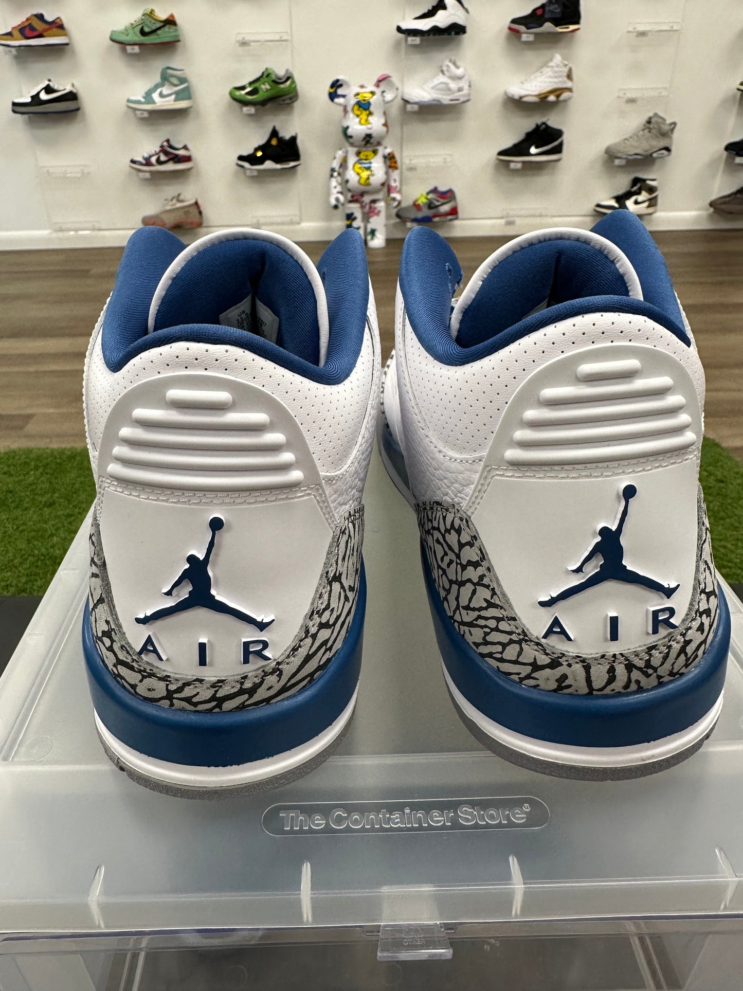 Jordan 3 Retro Wizards - Size 11.5 (NO BOX)