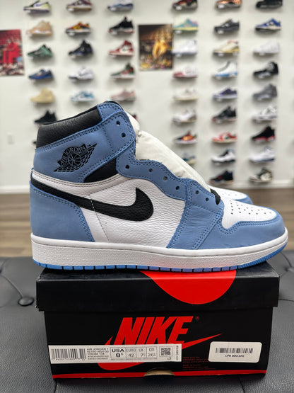 Jordan 1 Retro High OG University Blue - Size 8.5