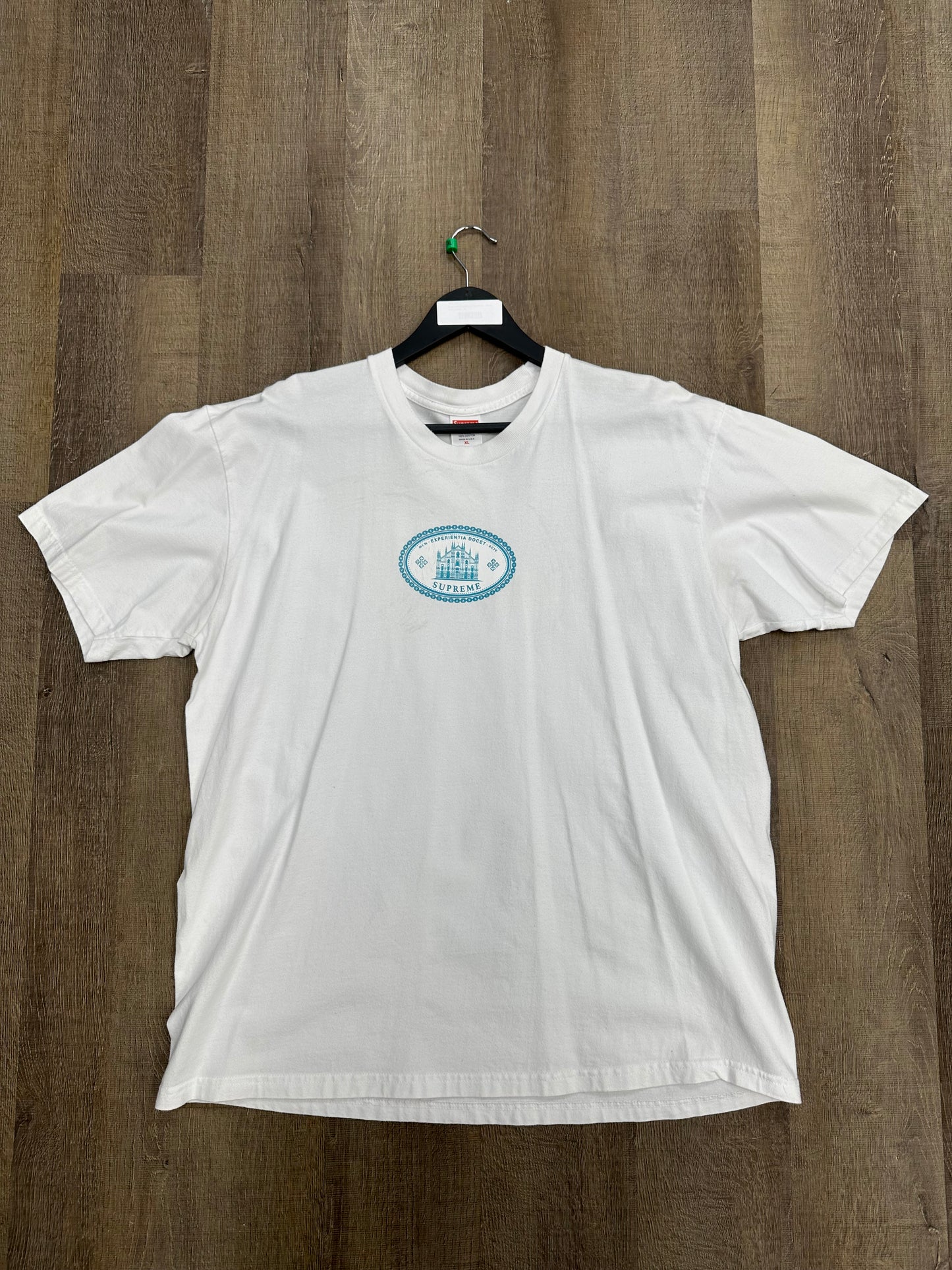 Supreme Experientia Tee White - Size XL (U)