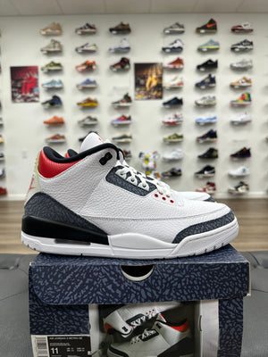 Jordan 3 Retro SE Fire Red Denim (2020) - Size 11
