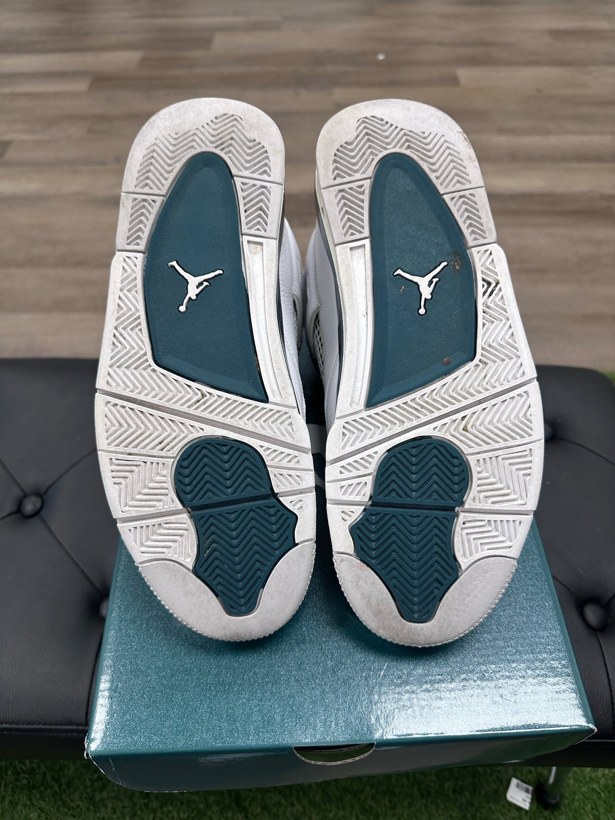 Jordan 4 Retro Oxidized Green