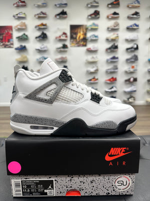 Jordan 4 Retro White Cement (2025) - Size 10