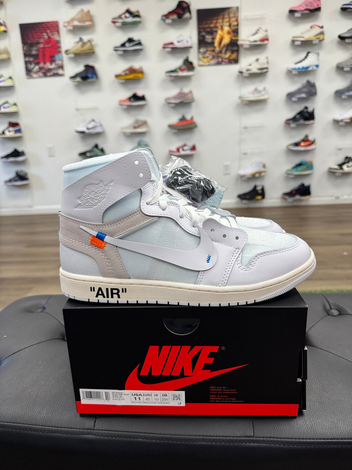 Jordan 1 Retro High Virgil Abloh Archive Alaska