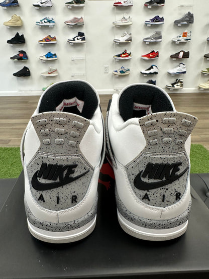 Jordan 4 Retro White Cement (2025) - Size 11.5