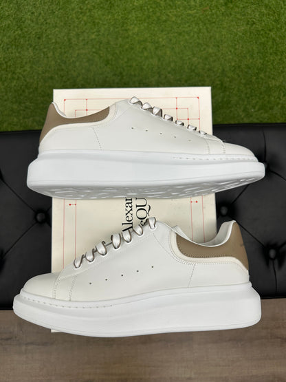 Alexander McQueen Oversized New Tech Calf White Stone - Size 10