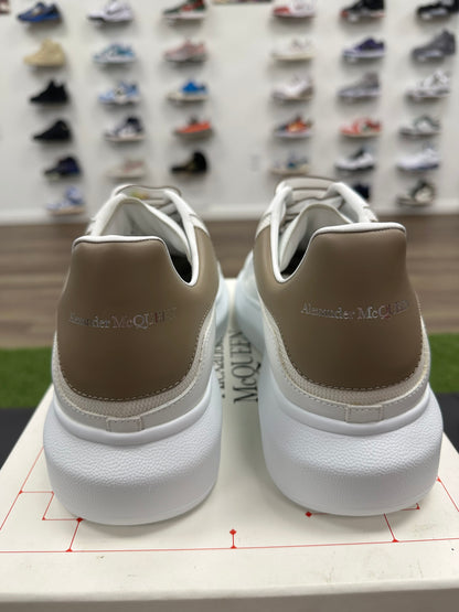 Alexander McQueen Oversized New Tech Calf White Stone - Size 10