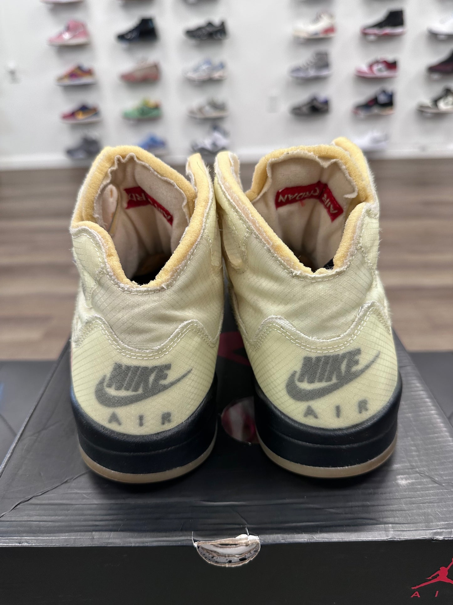 Jordan 5 Retro Off-White Sail - Size 10.5 (U)