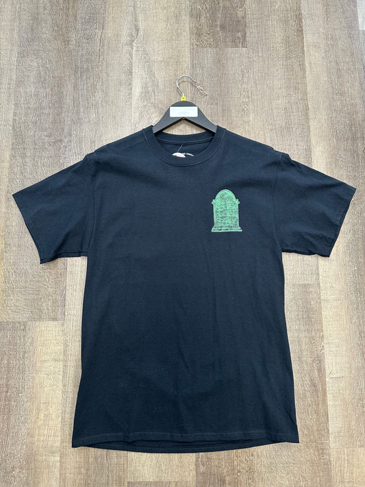Anti Social Social Club Snakes In The Grass Tee Black - Size Medium