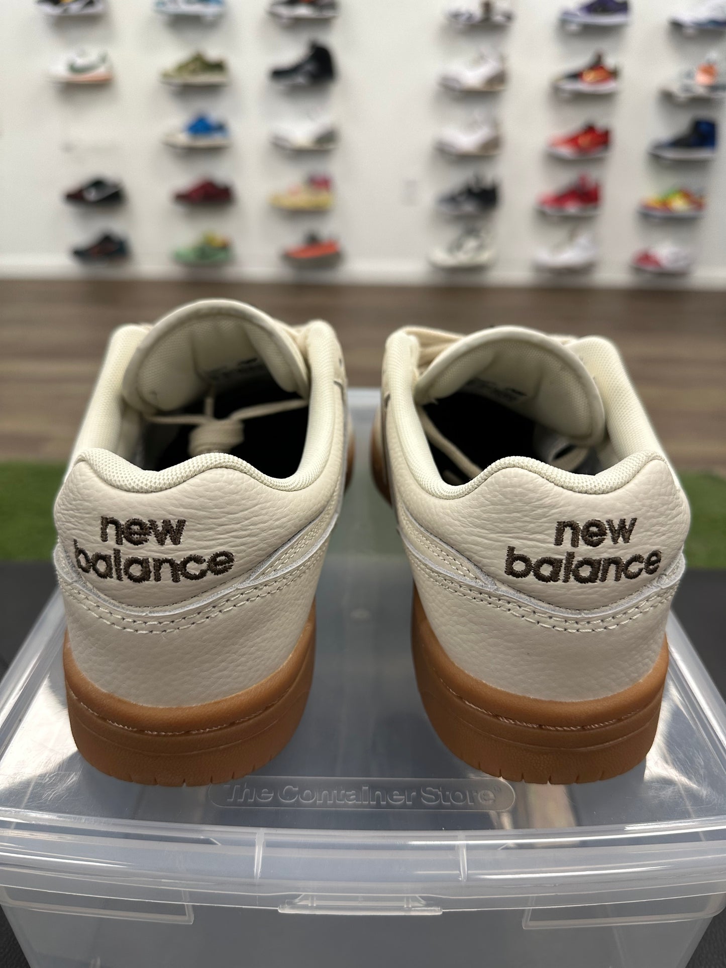 New Balance Numeric 480 Sea Salt Brown Gum - Mens (U10) (2)