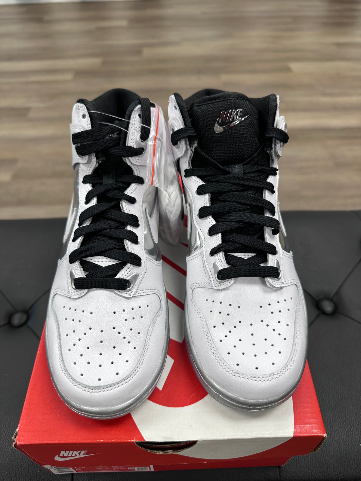 Nike Dunk High SE Chrome (Women's)  - Size 7.5
