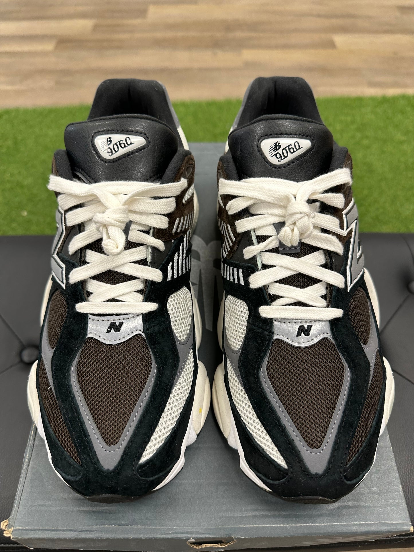 New Balance 9060 Brown Black - Size 13 (U)