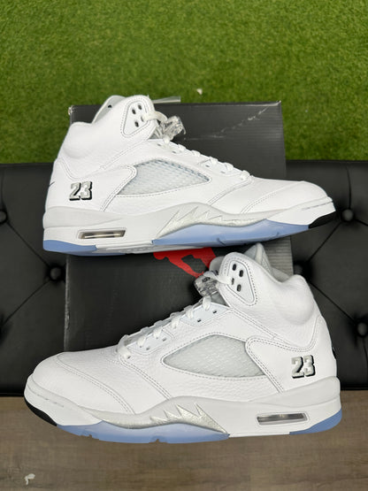 Jordan 5 Retro White Metallic (2026) - Size 11
