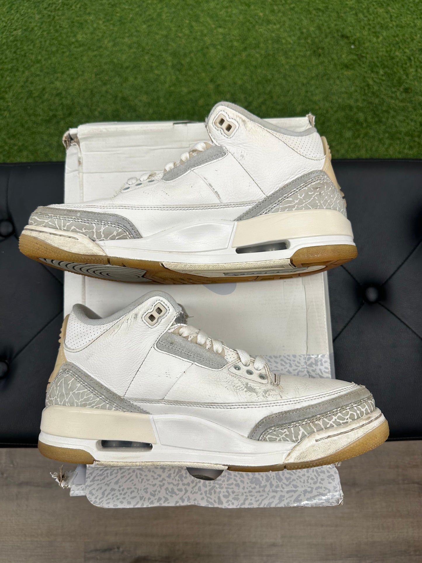 Jordan 3 Retro Craft Ivory - Size 8.5 (U)