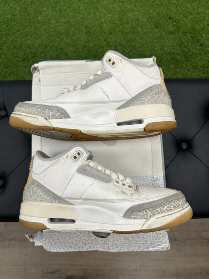 Jordan 3 Retro Craft Ivory - Size 8.5 (U)