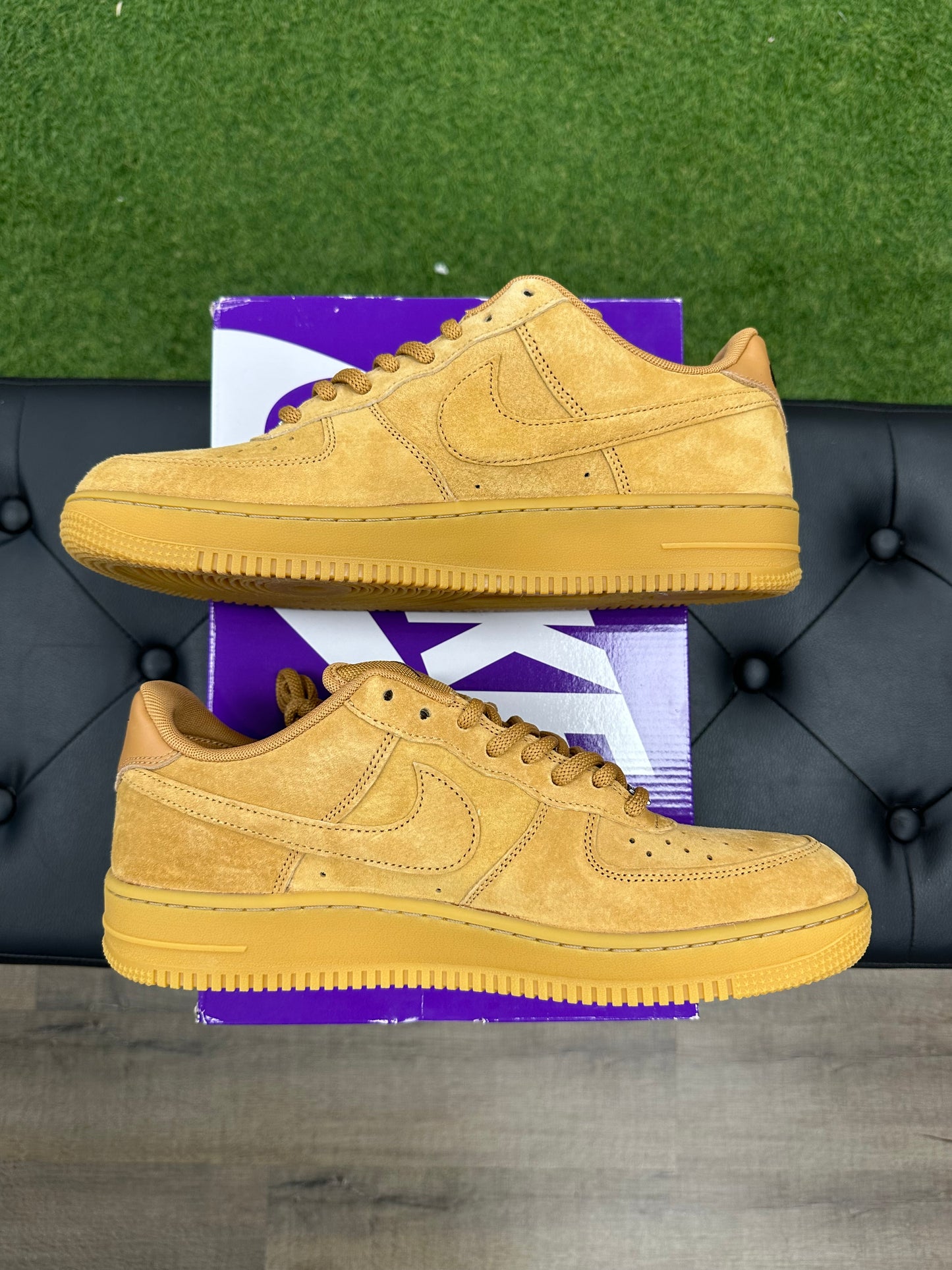 Nike Air Force 1 Low SB Flax - Size 12