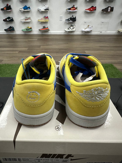 Jordan 1 Retro Low OG SP Travis Scott Canary (Women's) - Size 6W (U)