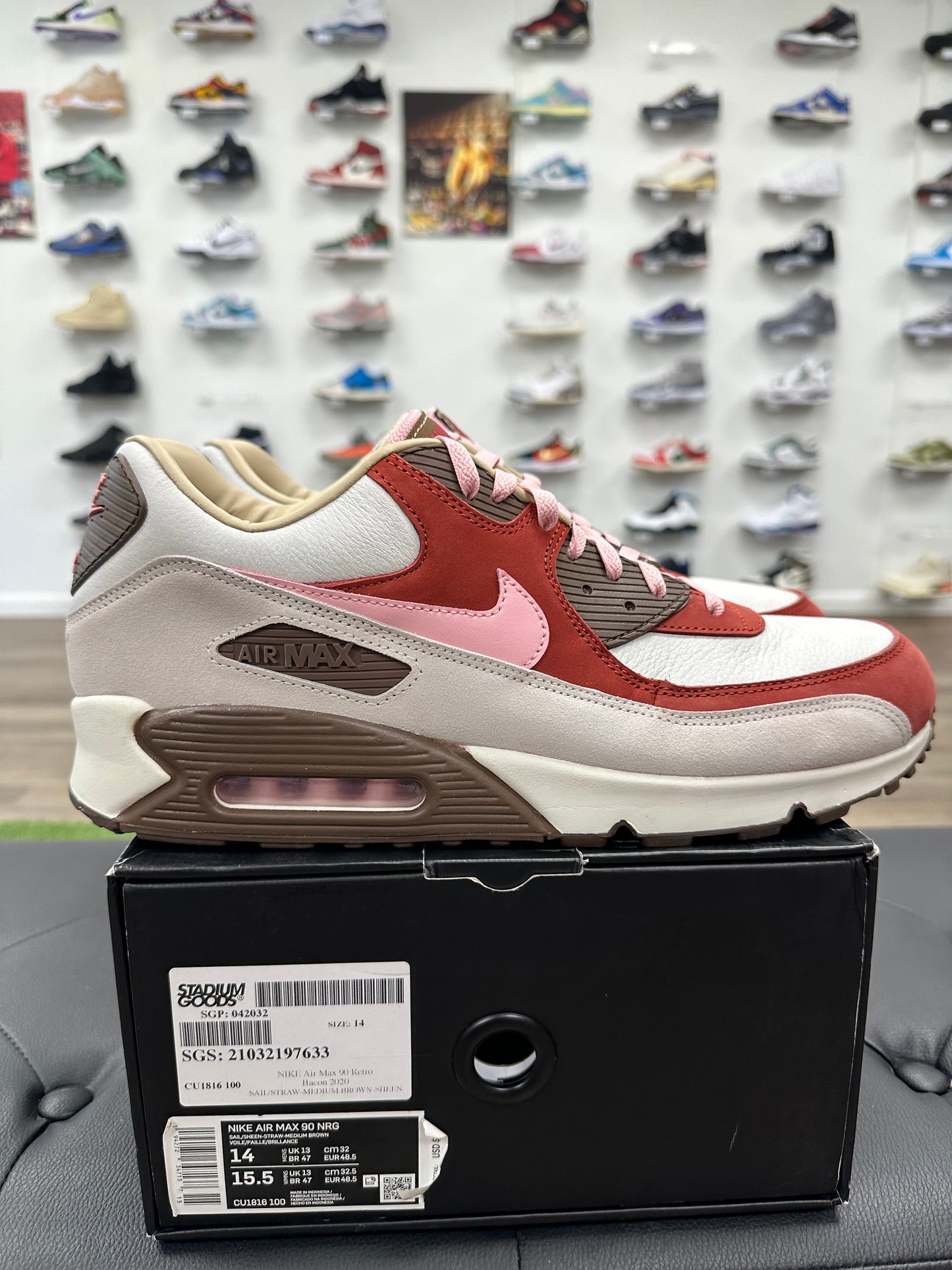 Nike Air Max 90 NRG Bacon (2021) - Size 14 (U)