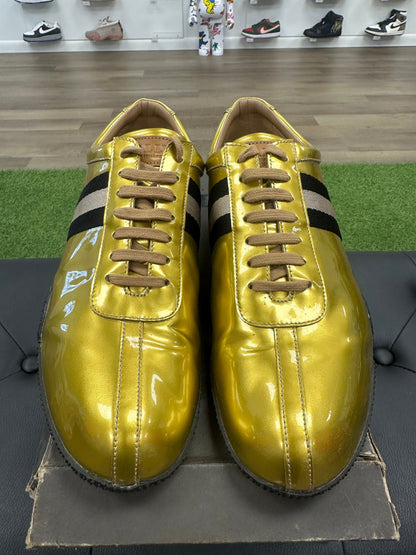 Bally Scotty Rubber Sandal Gold Black