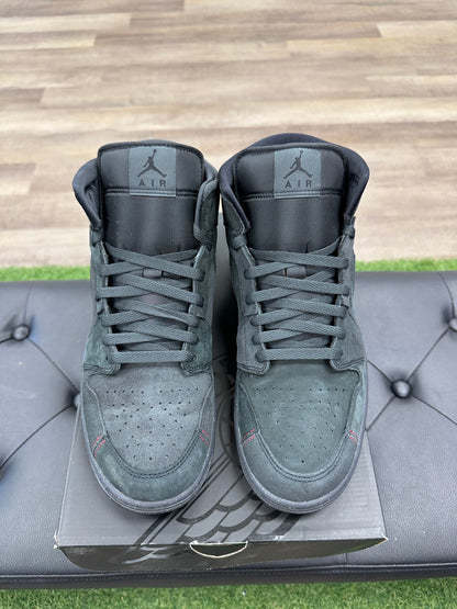 Jordan 1 Mid SE Craft Dark Smoke Red