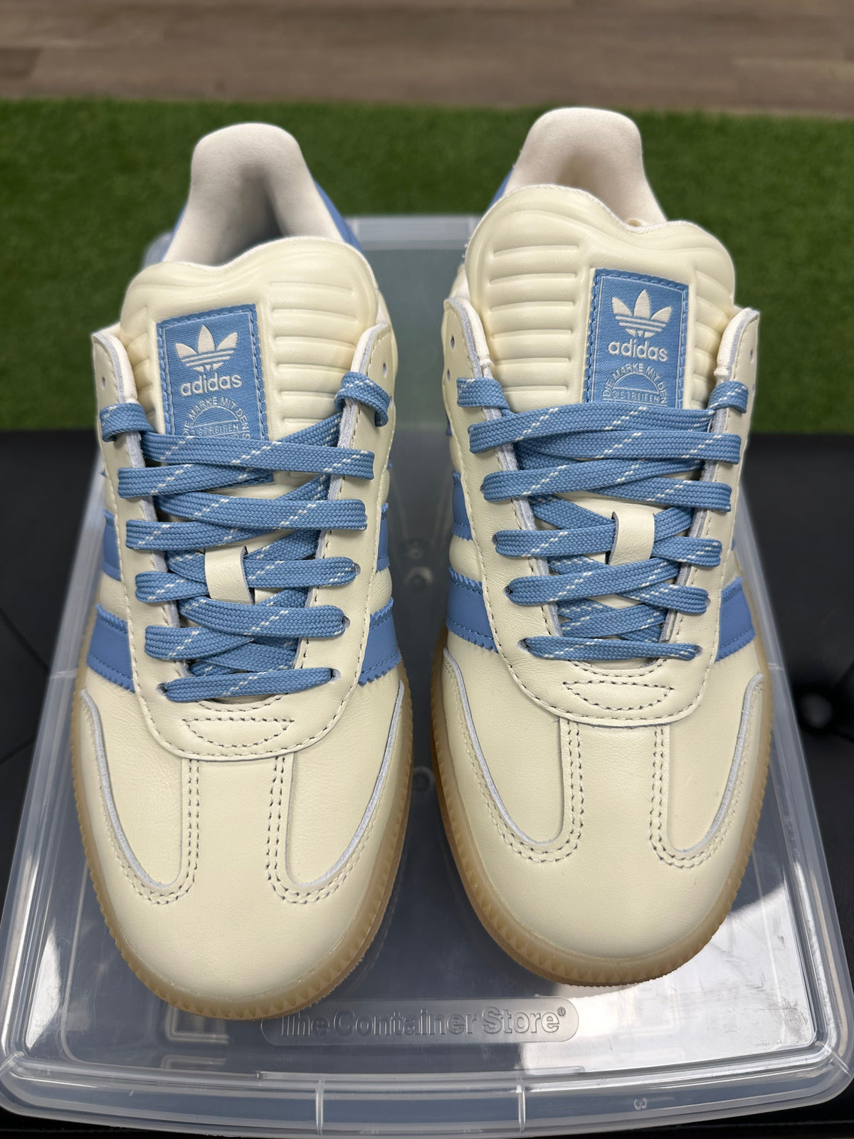 adidas Samba XLG Wonder White Ash Blue (GS)
