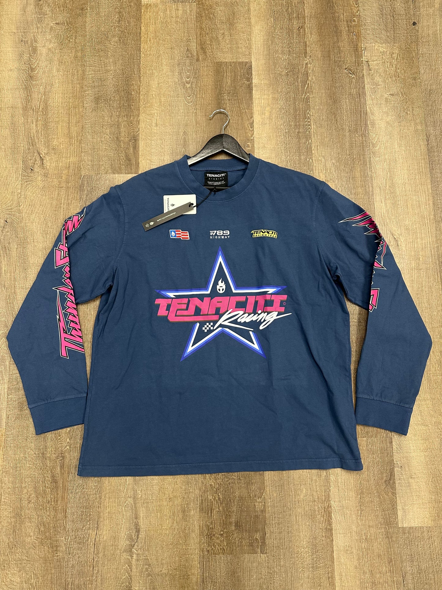 Tenaciti Longsleeve T-shirt Navy - Size 2XL